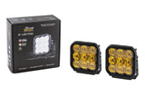 Stage Series 5" Yellow Pro LED Pod (pair) - Blaze Off-Road