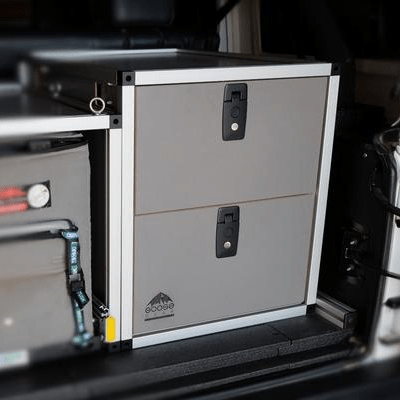 Jeep Wrangler JK 2007-2018 2 Door - Double Drawer Module 19 3/16" Wide x 28" Depth - Blaze Off-Road