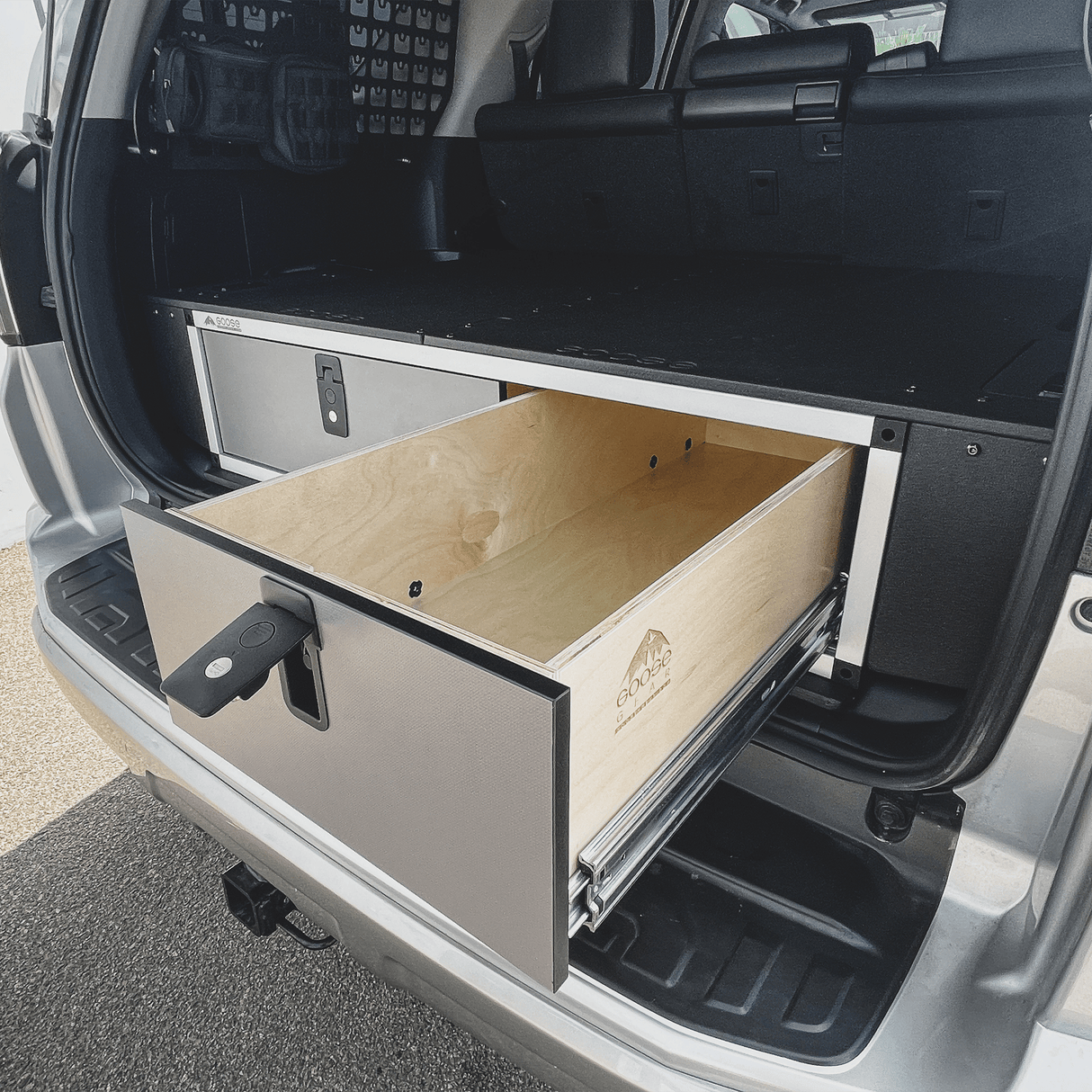 Toyota 4Runner 2010-Present 5th Gen. - Side x Side Drawer Module with Fitted Top Plate - Blaze Off-Road