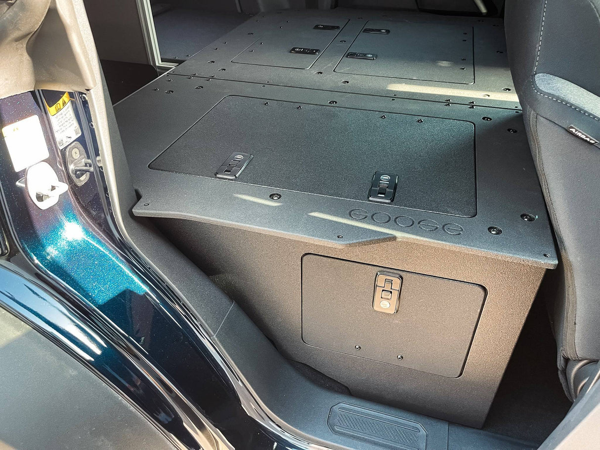 Ford Bronco 2021-Present 6 Gen. 4 Door - Second Row Seat Delete Plate System - Module Height - Blaze Off-Road