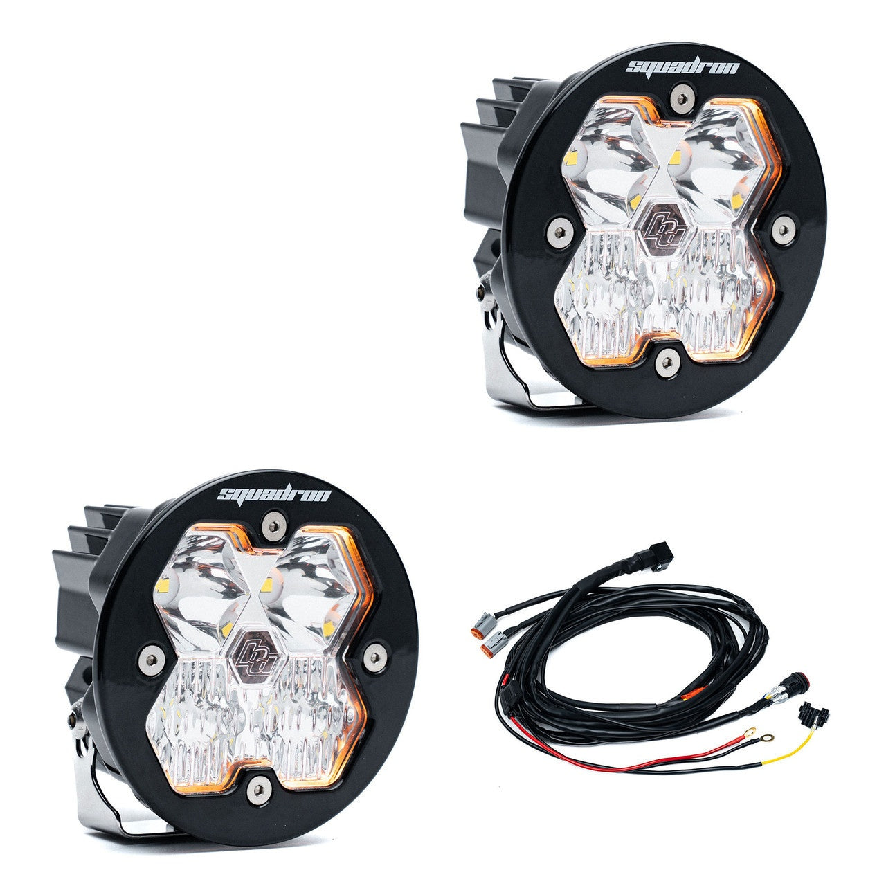 Squadron-R 2.0 Sport Black LED Auxiliary Light Pod Pair - Universal