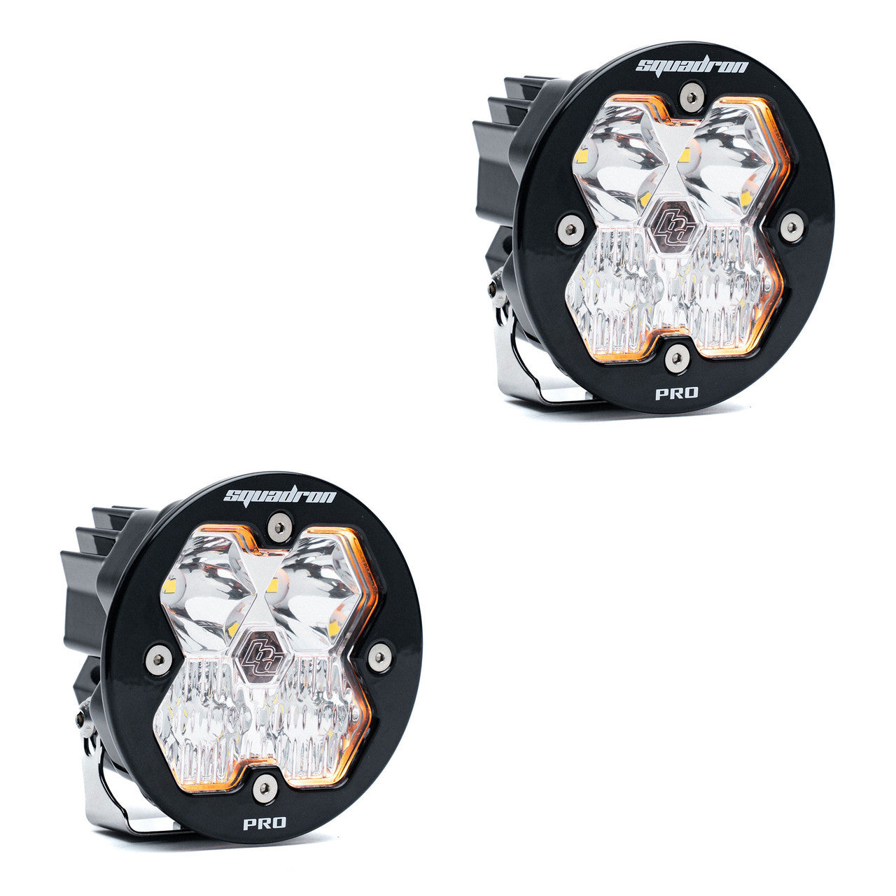 Squadron-R 2.0 Pro Black LED Auxiliary Light Pod Pair - Universal
