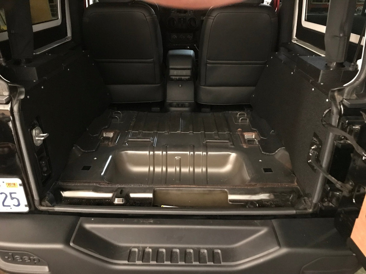 Goose Gear Jeep Wrangler 2007-2018 JK 2 Door - Side Cubbies