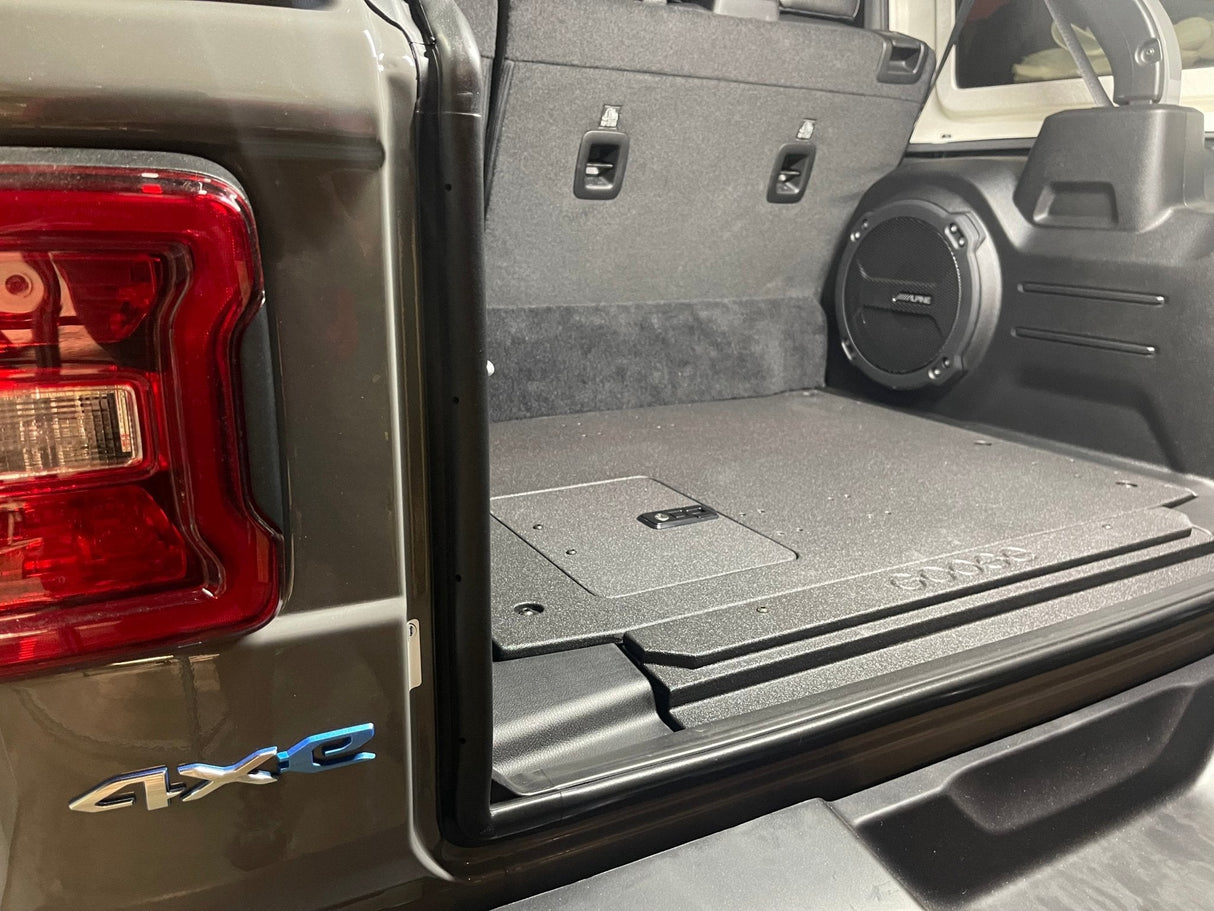 Goose Gear Jeep Wrangler 2021-Present 4xe 4 Door - Rear Plate System