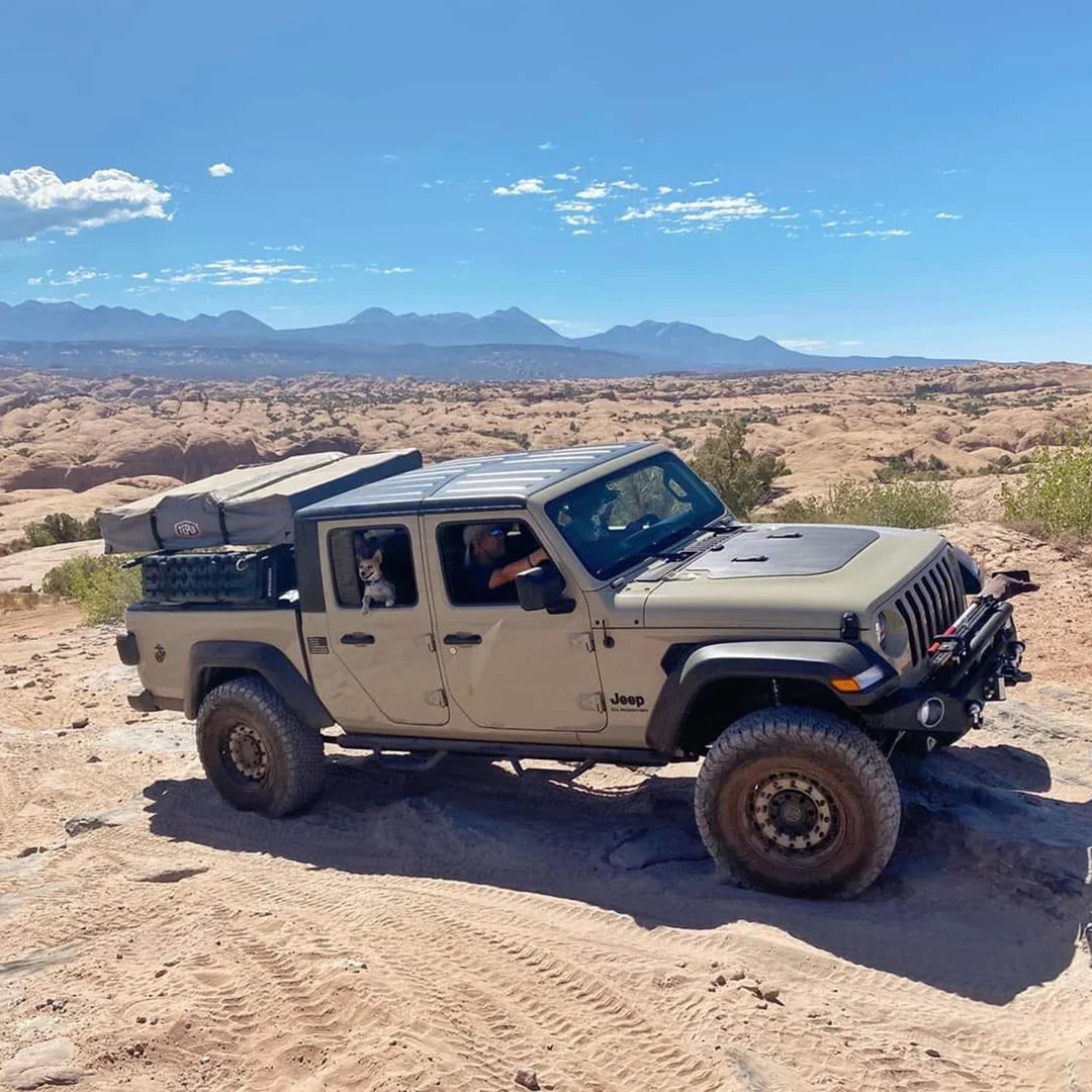 JEEP WRANGLER JL AND GLADIATOR VSS SYSTEM™ - 85 WATT HOOD SOLAR PANEL | IN STOCK AND SHIPPING! - Blaze Off-Road