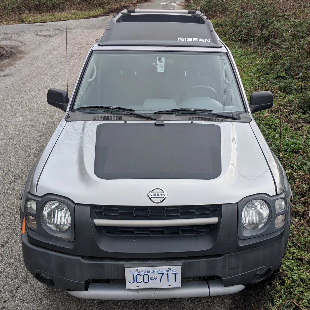 NISSAN XTERRA & FRONTIER 1ST/2ND GEN VSS SYSTEM™ - 90 WATT HOOD SOLAR PANEL | IN STOCK AND SHIPPING! - Blaze Off-Road