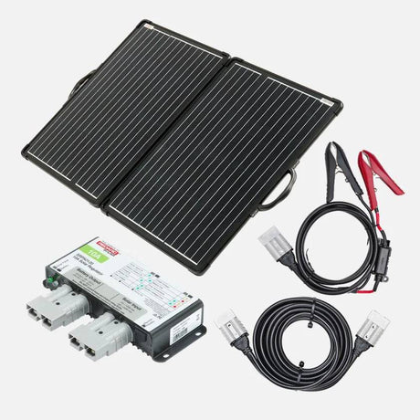 120W FOLDING SOLAR PANEL KIT - Blaze Off-Road