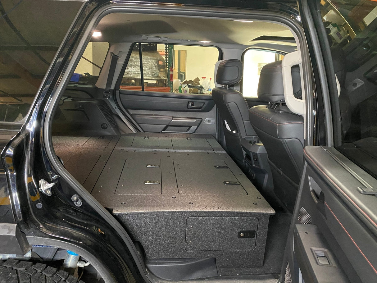 Goose Gear Toyota - Sequoia - 2023-Present - 3rd Gen - Explore Series - Seat Delete Plate System - Stealth Sleep Package