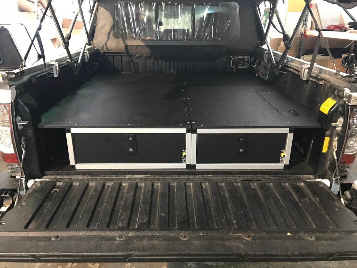 Goose Gear Toyota Tacoma 2005-Present 2nd and 3rd Gen. - Truck Bed Single Drawer Module - Top Plates