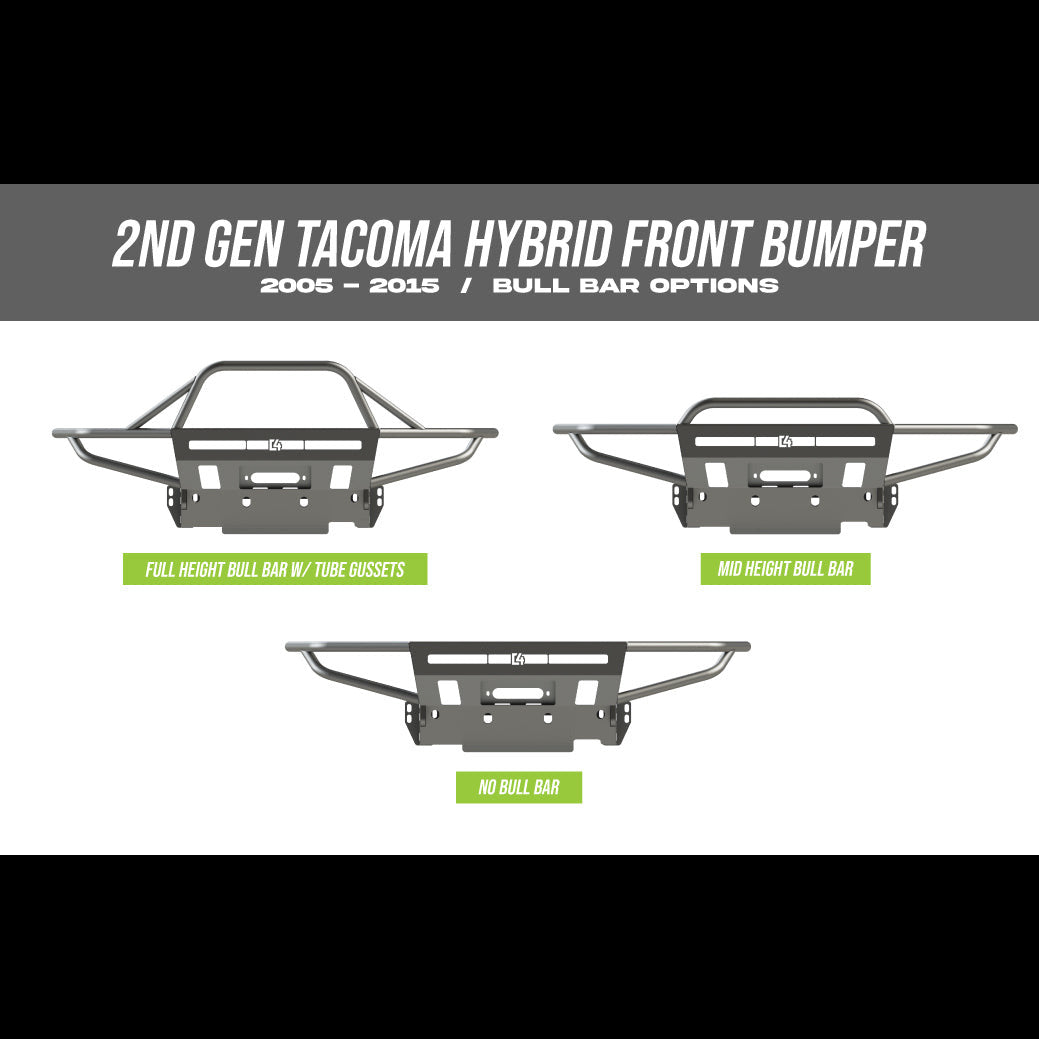 Tacoma Hybrid Front Bumper / 2nd Gen / 2005-2011 - Blaze Off-Road