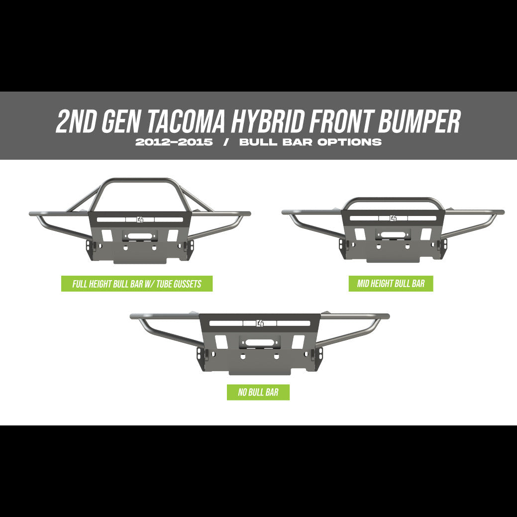 Tacoma Hybrid Front Bumper / 2nd Gen / 2012-2015 - Blaze Off-Road